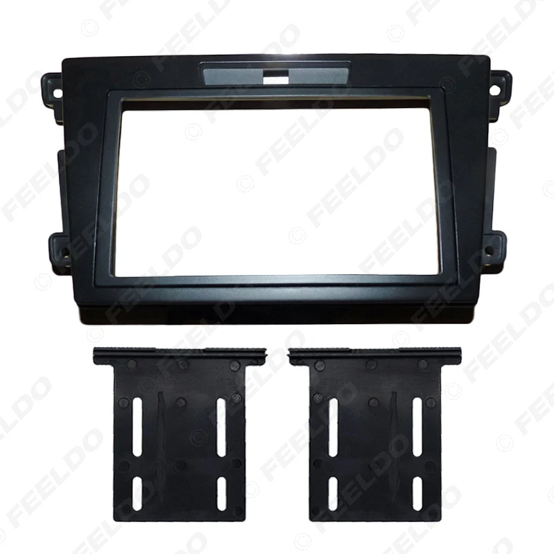 FEELDO 2-Din автомобильный стерео панель Адаптер каркаса для MAZDA CX-7 2006-2012 CD/DVD фасции переоборудование радио приборная панель с рамкой вокруг экрана
