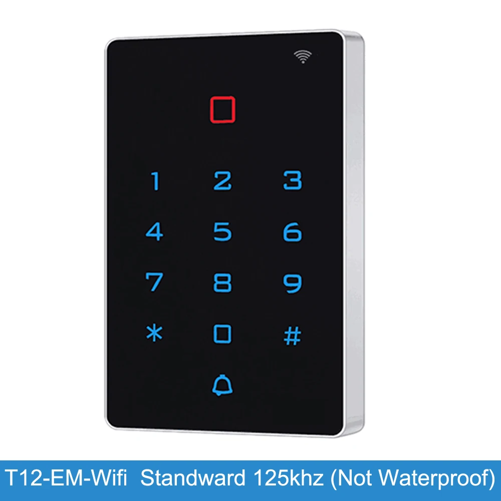 Tuya App Backlit Touch Keypad Wifi Access Control 125Khz RFID Standalone Access Keyapd Wifi Smart Lock best wifi door lock Access Control Systems