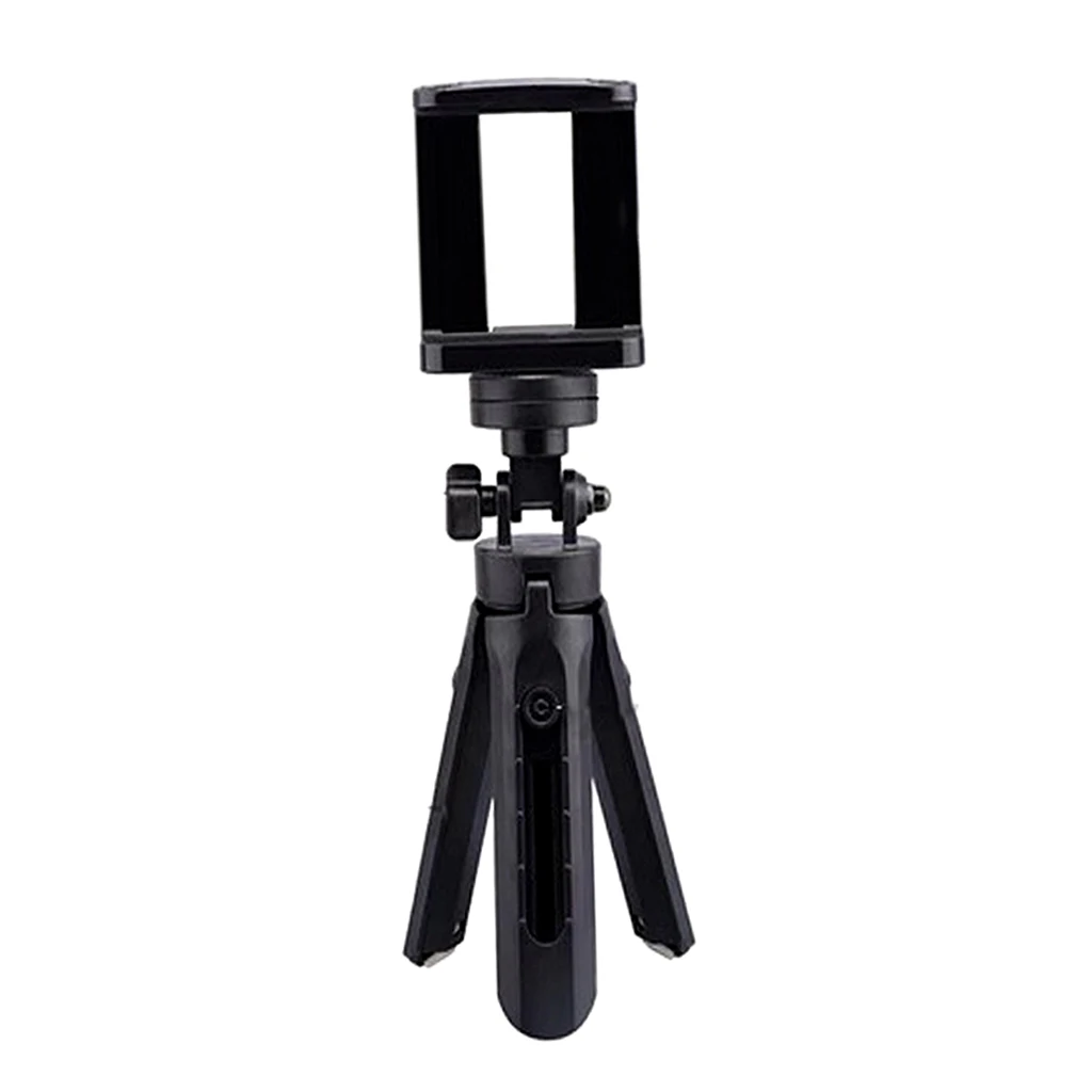 Travel Mobile Phone Tripod Camera Stand Adjustable Angle Holder Bracket For iPhone Mini Camera Tripod Phone Holder clip stand