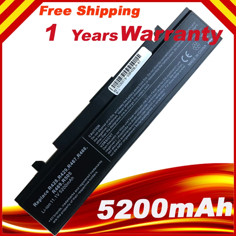 Laptop battery For Samsung R580 R540 R519 R525 R430 R530 RV511 RV411 RV508 R528 AA-PB9NC6B AA-PB9NS6B PB9NC6B aa pb9ns6b | Компьютеры и