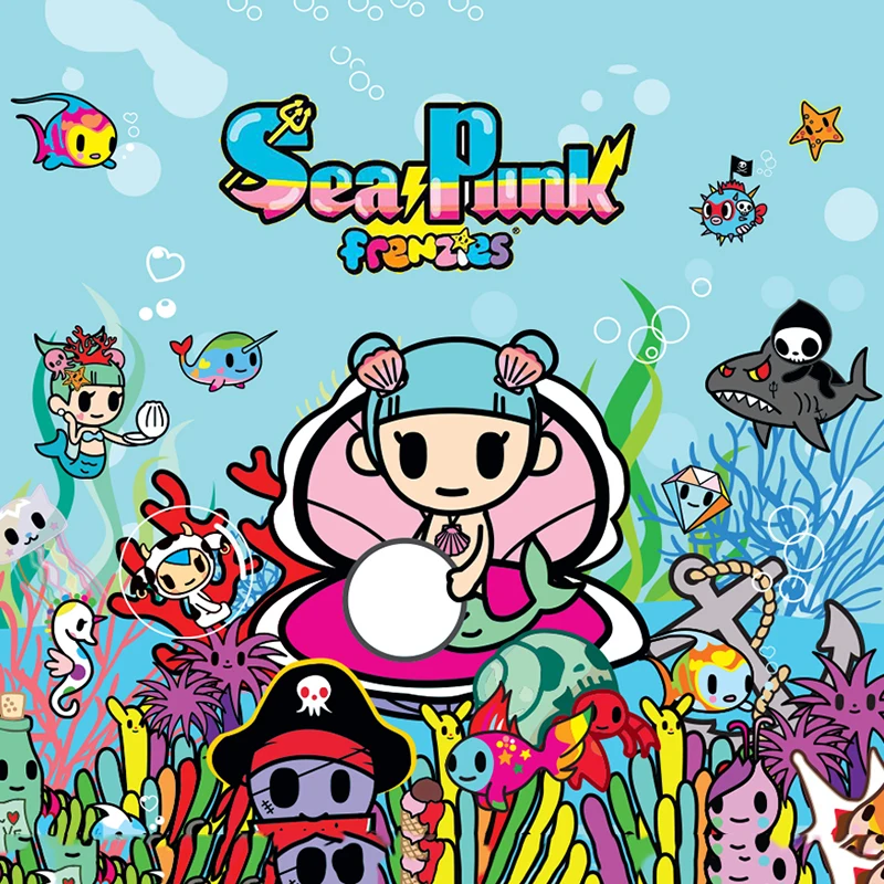 Оригинальная морская серия Tokidoki подвесная глухая коробка симпатичная цепочка