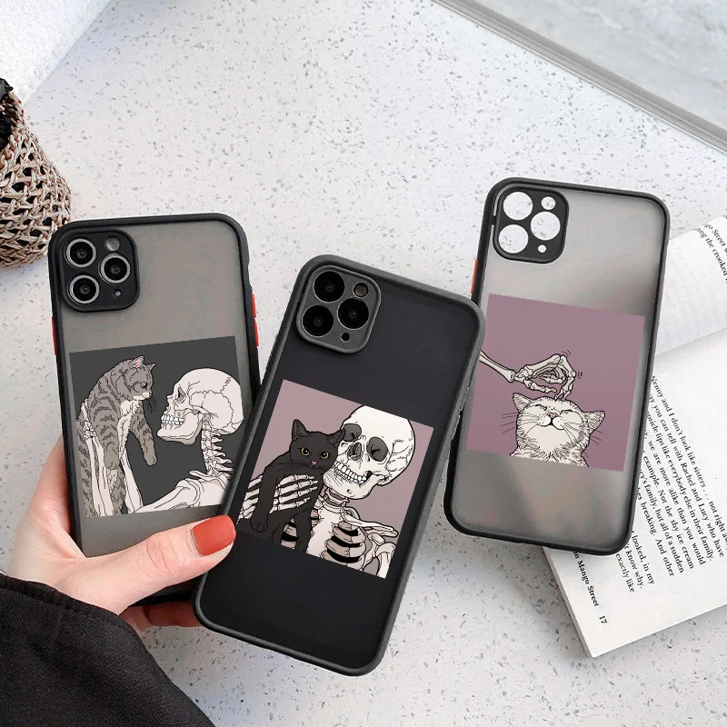 Funny Cute Skeleton Case For iPhone 2