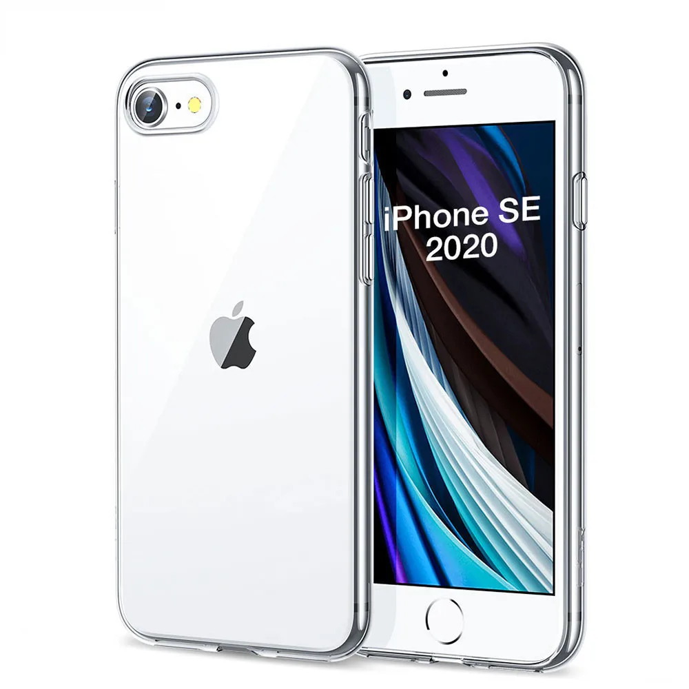 Transparent Case For iPhone SE 2020 SE 3 X XS 13 11 14 Pro Max XR 7 8