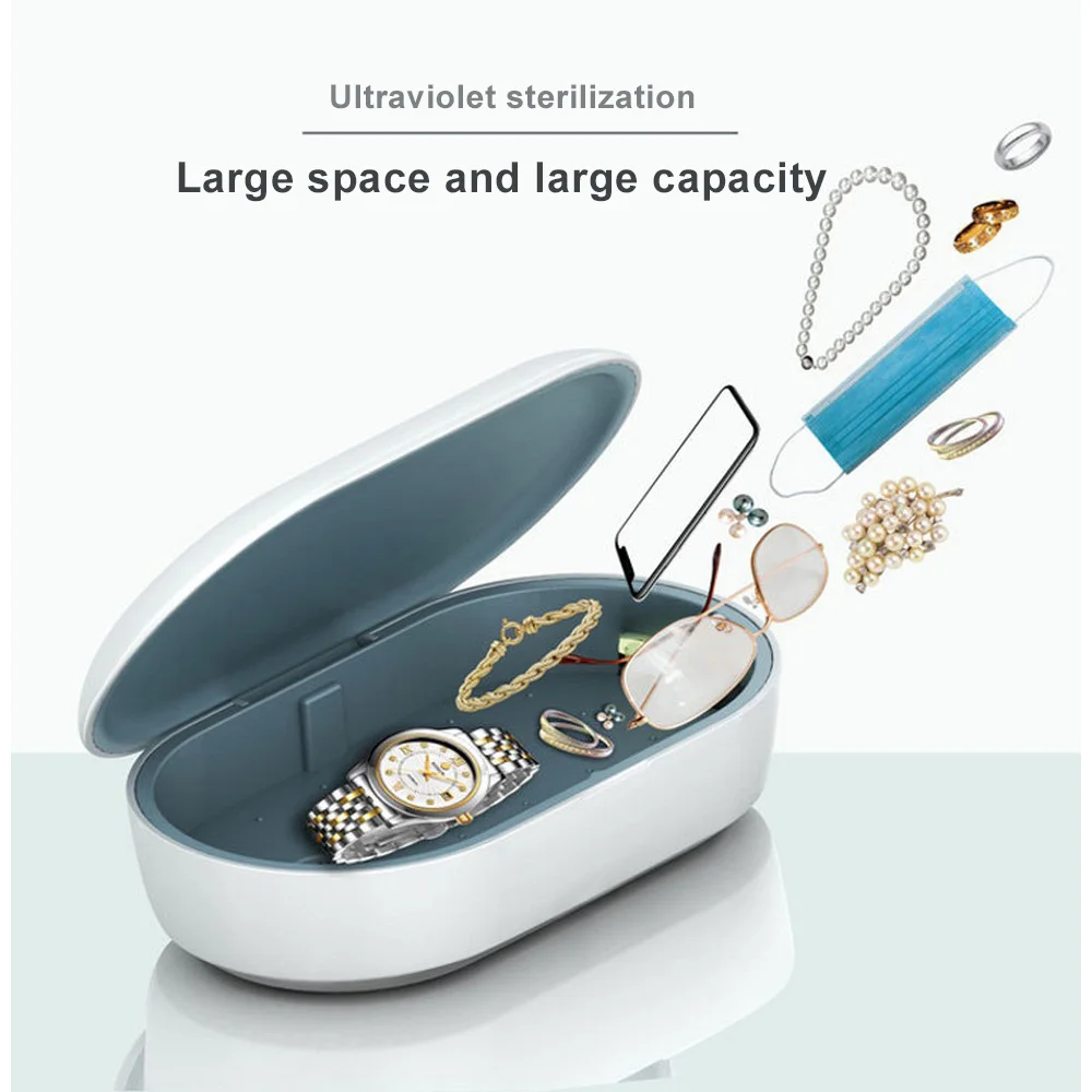 

Portable Usb UV Sterilizer Mask Phone Aromatherapy Disinfection Box Wireless Charging Mobile Power Bank Toothbrush Germicidal