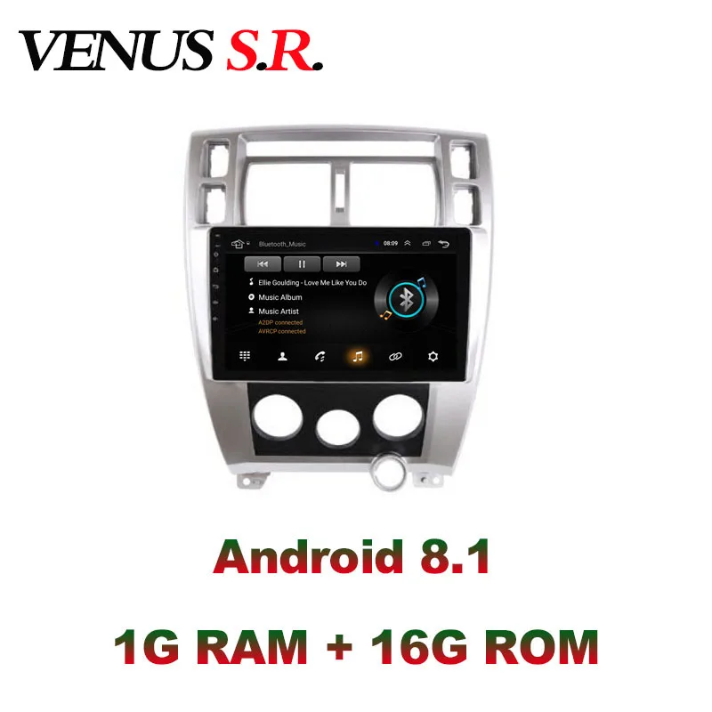 VenusSR Android 8 1 2.5D автомобильный dvd для Hyundai Tucson радио 2006 2014 мультимедиа головное