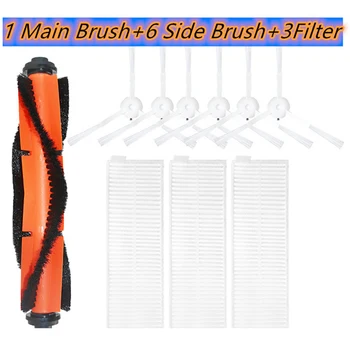 

10PCS Main Roller Side Brush Hepa Air Filter for Xiaomi Mijia G1 Robot Vacuum Cleaner Accessories