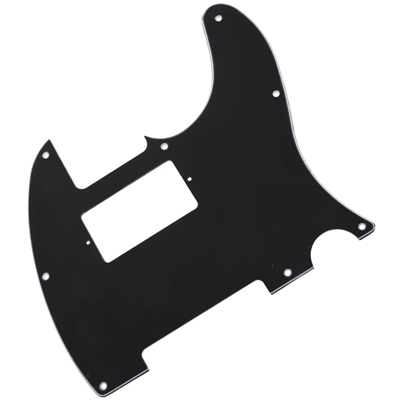 Черный 3 слоя Электрогитары хамбакер кроя Pickguards для Tele Стиль|Детали и аксессуары