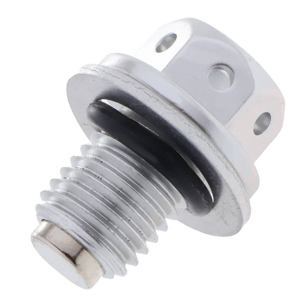 Metal Magnetic Oil Drain Plug Bolt Nut Screw M12 for ATV Motorcycle