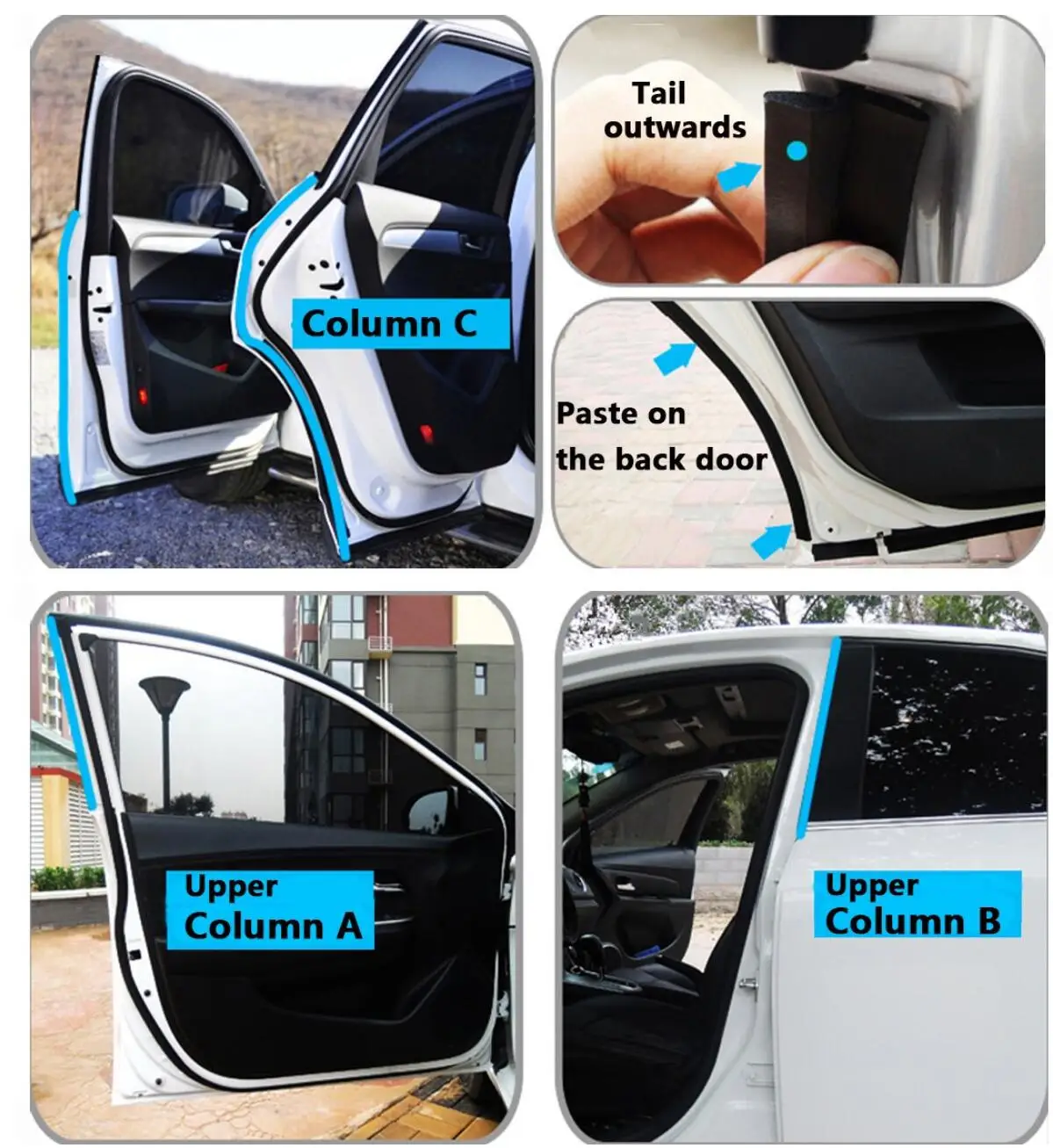 Z тип автомобильный резиновый уплотнитель двери полосы для Nissan Geniss Juke Almera Primera pathfinder Sentra Versa Altima Sentra PATROL