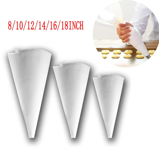 Poches de glaçage réutilisables en silicone pour crème de gâteau, outil de  décoration de bricolage, ustensile de pâtisserie, 1 pièce - AliExpress