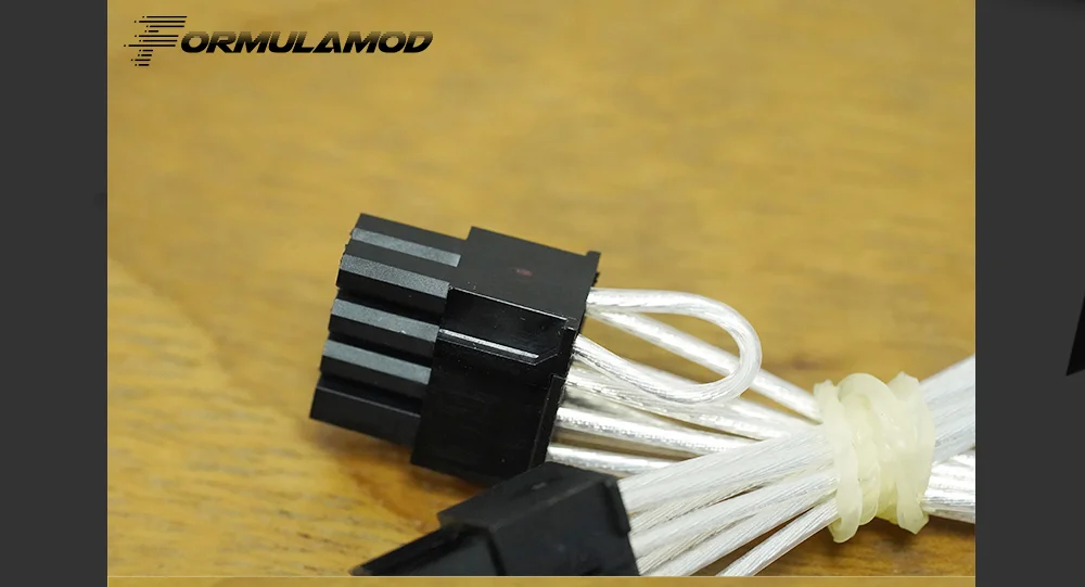 FormulaMod Fm-HDC-SL, полностью модульная PSU кабели, 18AWG посеребренные, для Corsair RM/SF/серии HX модульная PSU