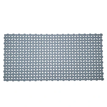 

Bathroom Hollow Water Drop Non-Slip Mat Bathroom Kitchen Anti-Fall Suction Cup Mat