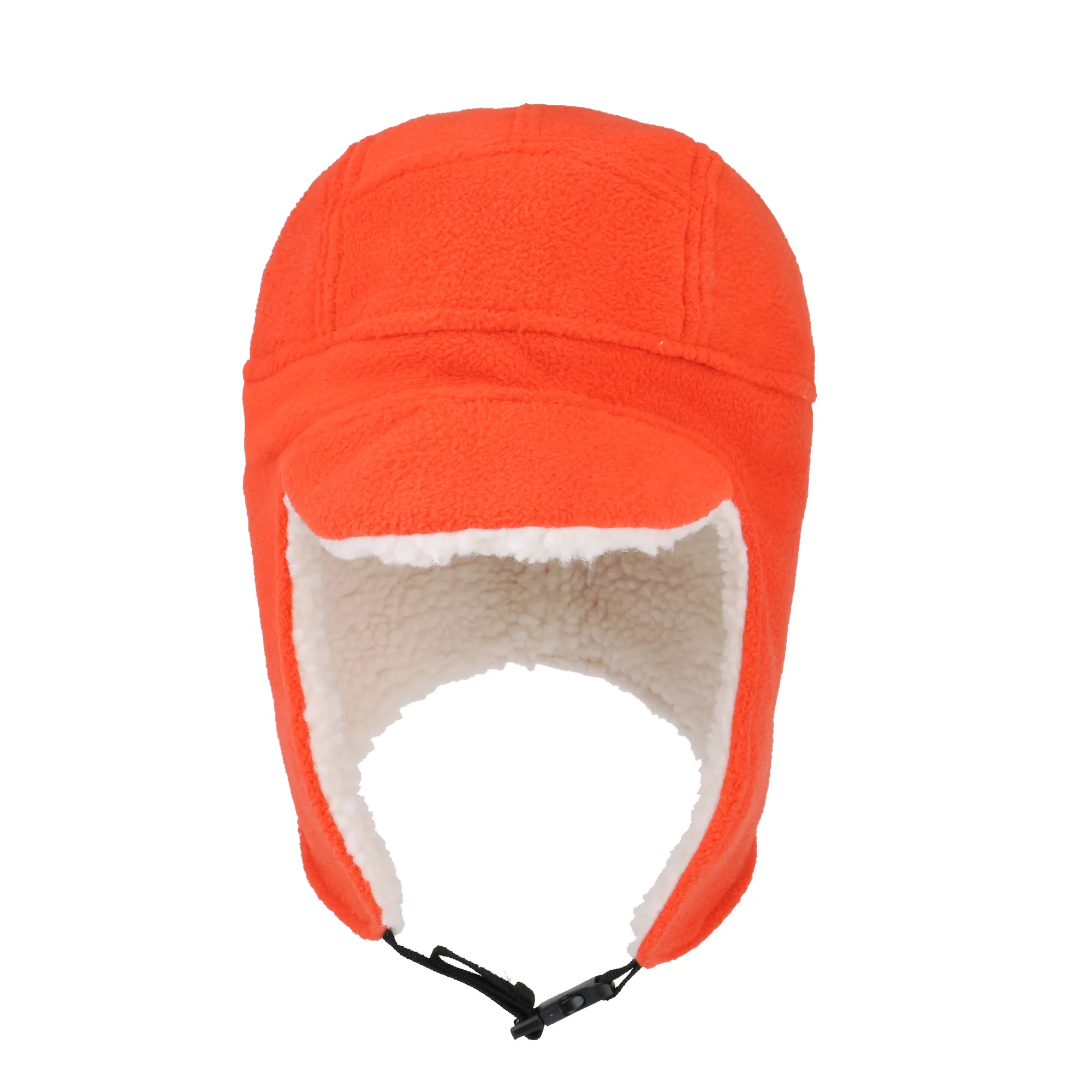 Мужские и женские мягкие флисовые теплые зимние шапки с шерпой с козырьком, ветрозащитная шапка с ушками, лыжная шапка с черепом