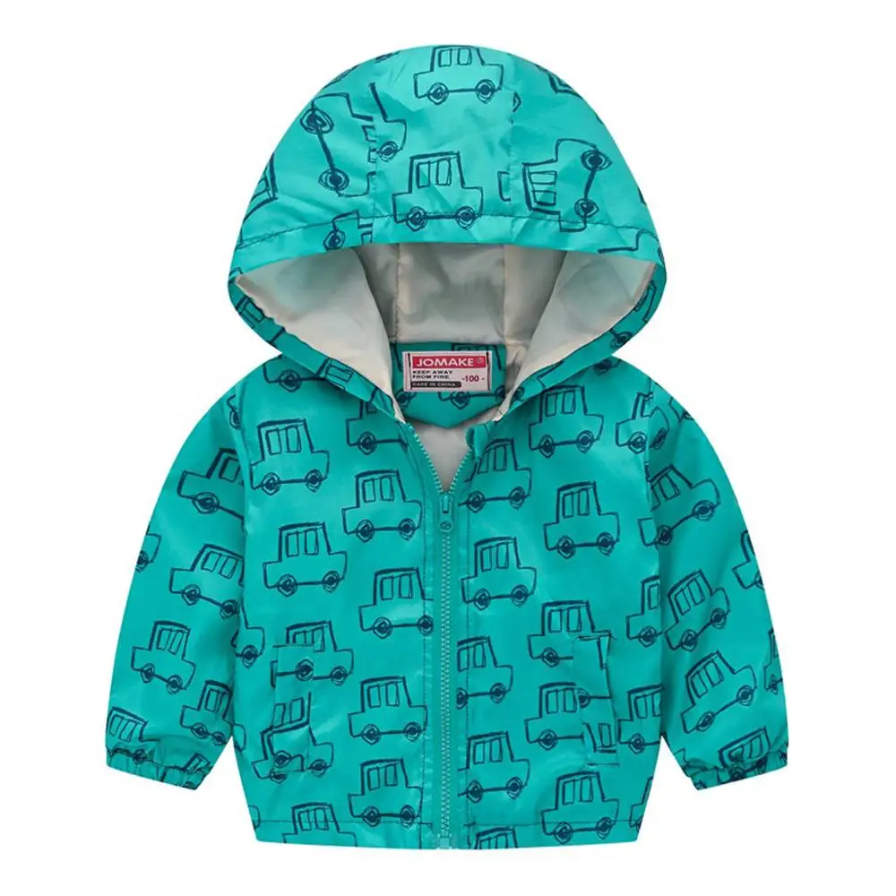 

New Kids Coats Toddler Baby Boys Girl Long Sleeve Floral Print Zipper Hooded Winter Coat Jacket