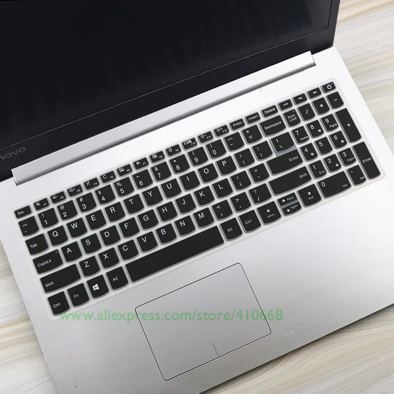 Для lenovo Ideapad 330 s 15,6 15 ''330 s V330 15 15ich 15IKB 15igm 330s-15 330s-15ikb v330-15 Клавиатура ноутбука кожного Покрова гвардии - Цвет: Black
