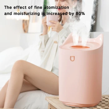

3L Large Air Aroma Humidifier Ultrasonic Atomizer Purifier Diffuser For Home Car Aromatherapy Double Spray New Arrivals Gift