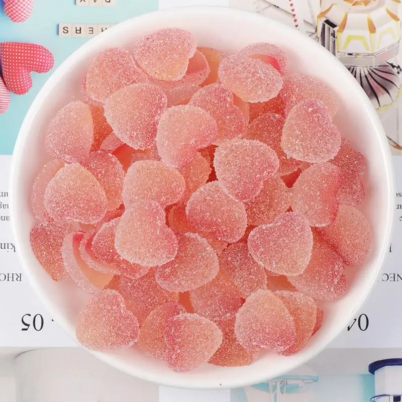 Slime Fudge Love аксессуары для шармов наполнитель для моделирования Глина дополнение градиент цвета сладкий сахар Декор грязь DIY набор для детей - Цвет: 5 Pcs L