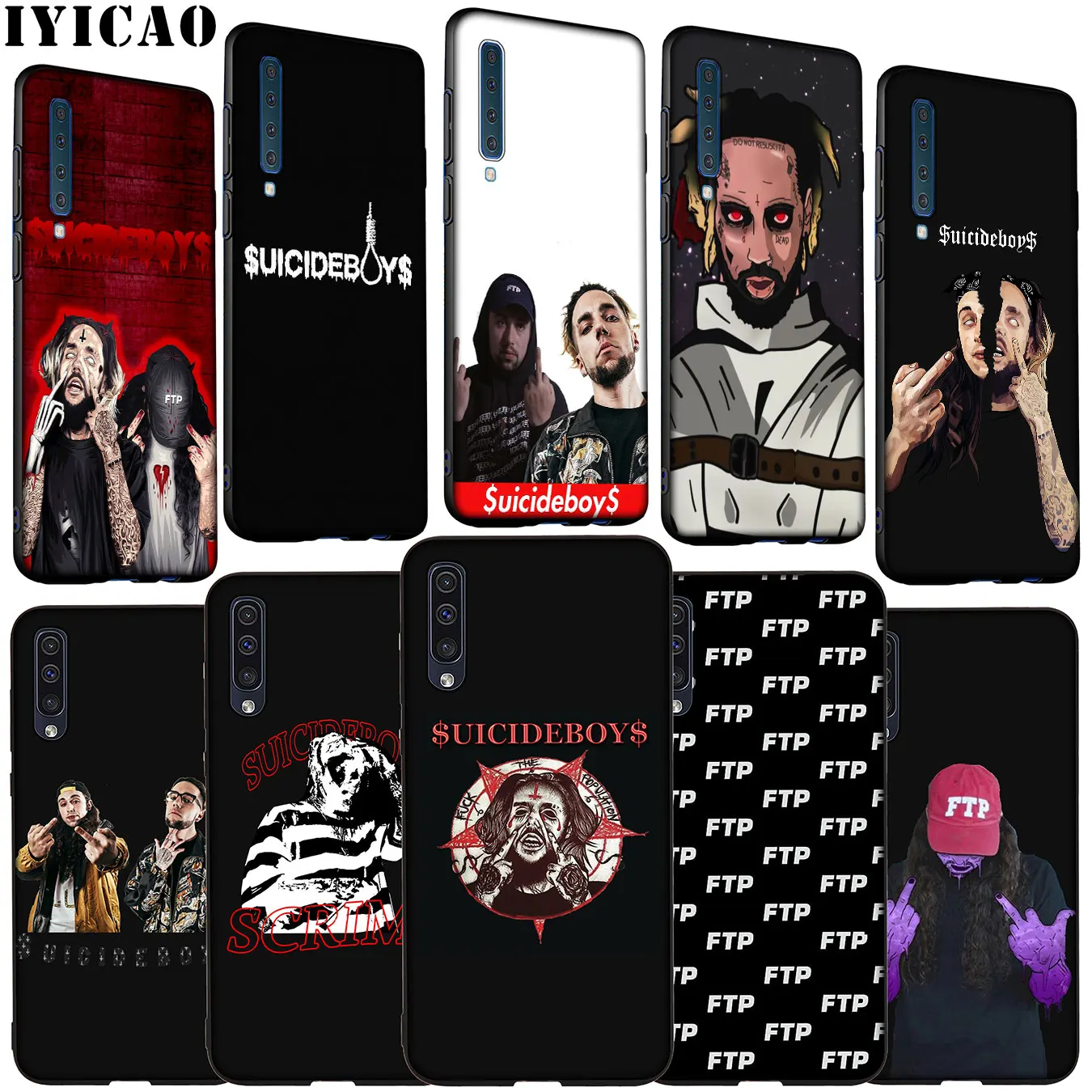 YIMAOC $uicideboy$ Suicideboys pop Soft Silicone Case for Samsung Galaxy A70 A60 A50 A40 A30 A20 A10 M10 M20 M30 M40 A20E Cover |