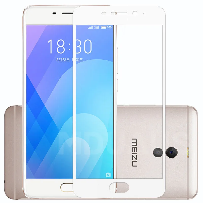 3 шт. 9D полное покрытие закаленное Стекло на Meizu M5 M5S M5C M6S M3 M6 Примечание M3S M6T Pro 6 7 Plus чехол с защитной пленкой для экрана