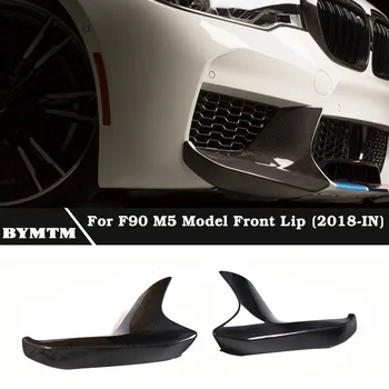 

M-P Style Carbon fiber Front Bumper Splitters Winglets Splitter For BMW F90 M5