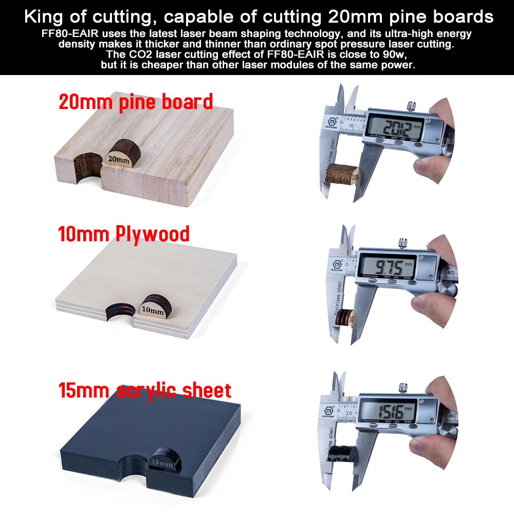 wood pellet machine for sale 80W Laser Cutting Engraving Module, Built-in Air Assist, Metal Nozzle, CNC TTL / PWM Diode Laser Head/ 60W Air Pump foldable woodworking bench