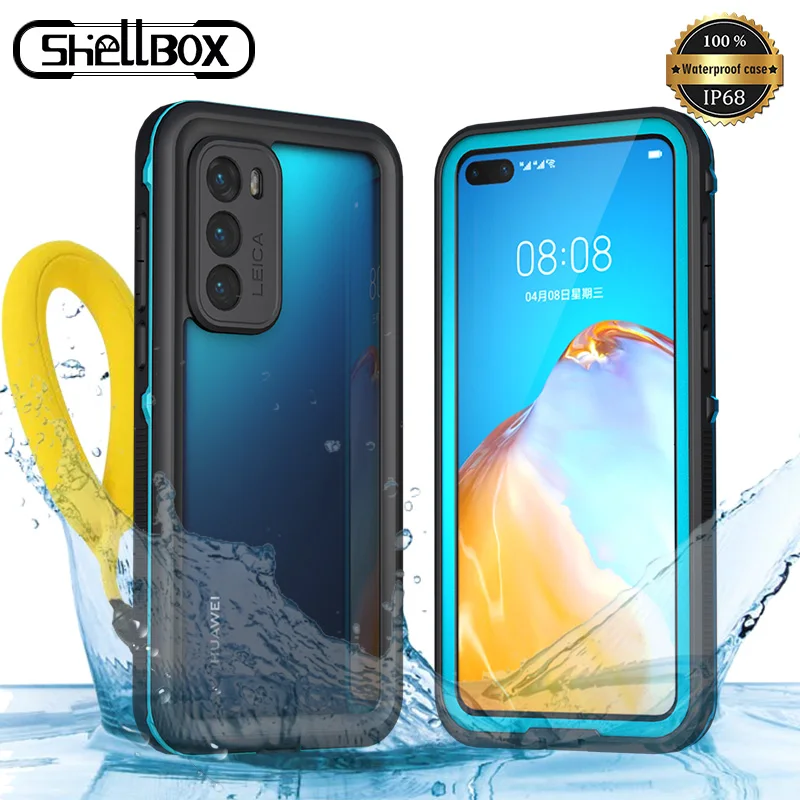 

IP68 Waterproof Case for Huawei P40 Pro P20 P30 Lite Case Shockproof Diving Case for Huawei P40Pro P30 Pro Swimming Case