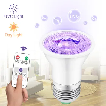 

Uv Sterilizer Lamp UV Desinfection Lamp LED Blub E27 GU10 Led Germicidal Light UVC Lamp Sterilizer Ultraviolet Light Bulb M16