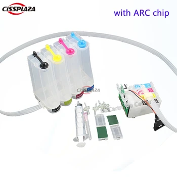 

CISSPLAZA 1SET Europe 603 CISS ink system compare for Epson XP2100 XP2105 XP3100 XP3105 XP4100 XP4105 printer T603XL 603XL cis
