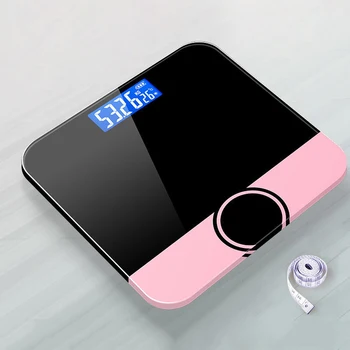 

Digital Body Scale Bath Scale Floor Body Weight Scale LCD Display Glass Smart Electronic Body Weighing Scales