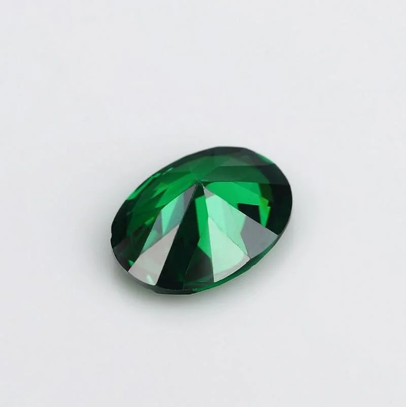 Loose Emerald Gem 6.00 Cts Natural Green 9x11mm Oval