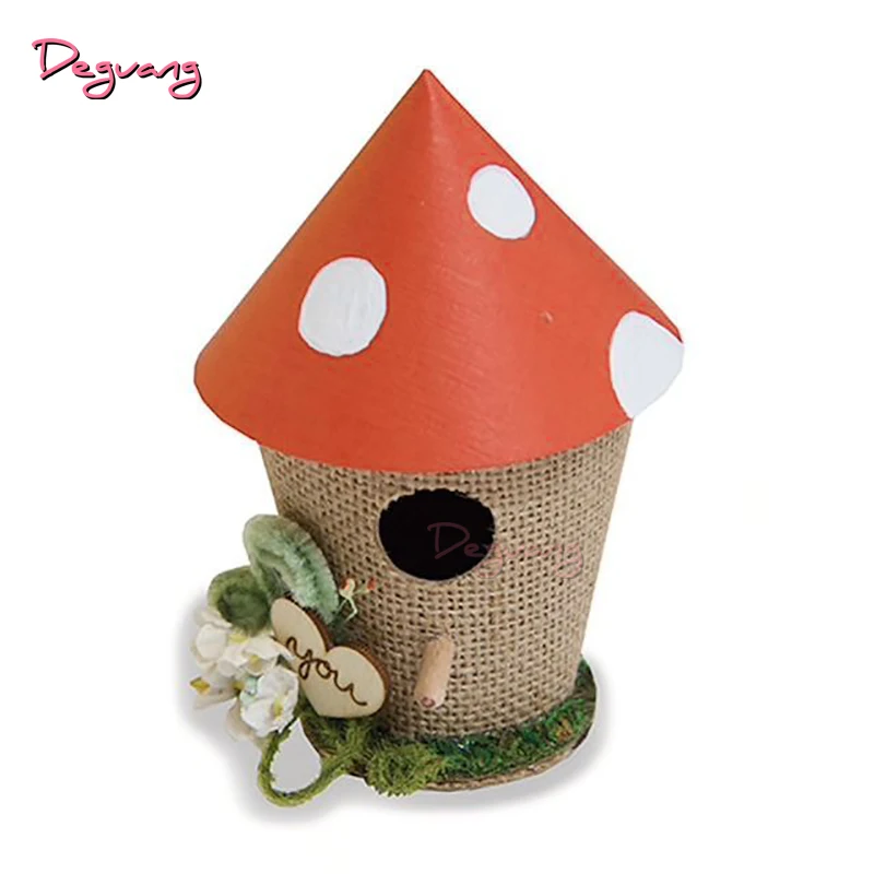  2019 new bird's nest metal cutting die 3D DIY scrapbook carbon sharp craft die photo invitation car - 4000362832521