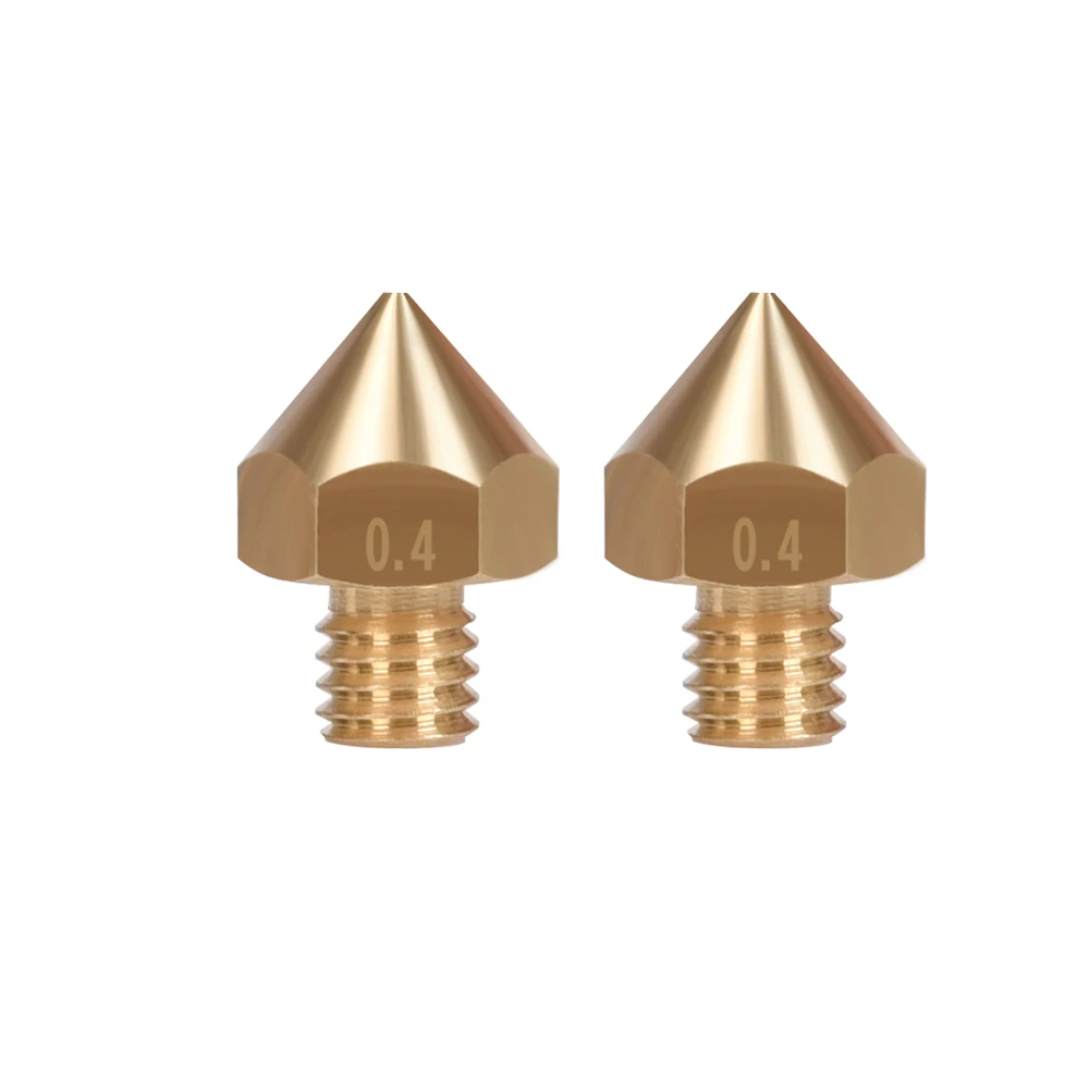 Bocal B1um2 do Biqu-bronze 1.75 0.4 0.5 0.6 0.8 mm Impressora 3d Parte Cabeça de Cópia da Extrusora para o Filamento 1.75 mm 1020 Pcs o - Imagem 3