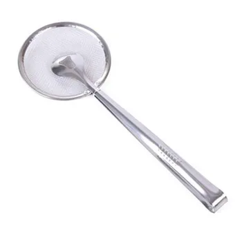 

Multifunctional Filter Spoon With Clip Food Kitchen Oil-Frying Salad Filter