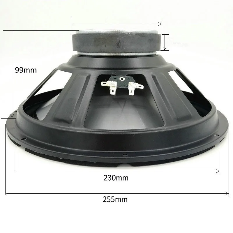 1pc 10 Inch 600W 4 ohm Car Audio Subwoofer Woofer Trunk Red Injection Cone Bass автомобильный динамик сабвуфер
