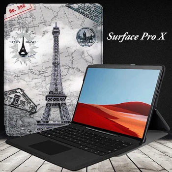 

Fashion Flip Stand Protector Case Cover for Microsoft Surface Pro X