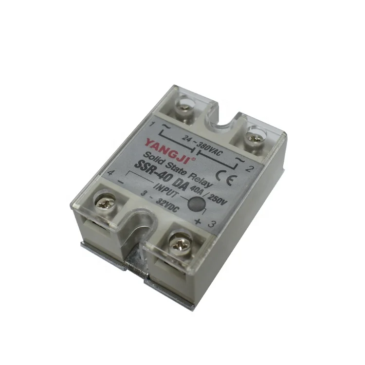 Industrial use High quality SSR 40A Single Phase Solid State Relay