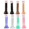 Erotic Soft Jelly Dildo Anal Butt Plug Realistic Penis Strong Suction Cup Dick Toy for Adult G-spot Orgasm Sex Toys for Woman 1