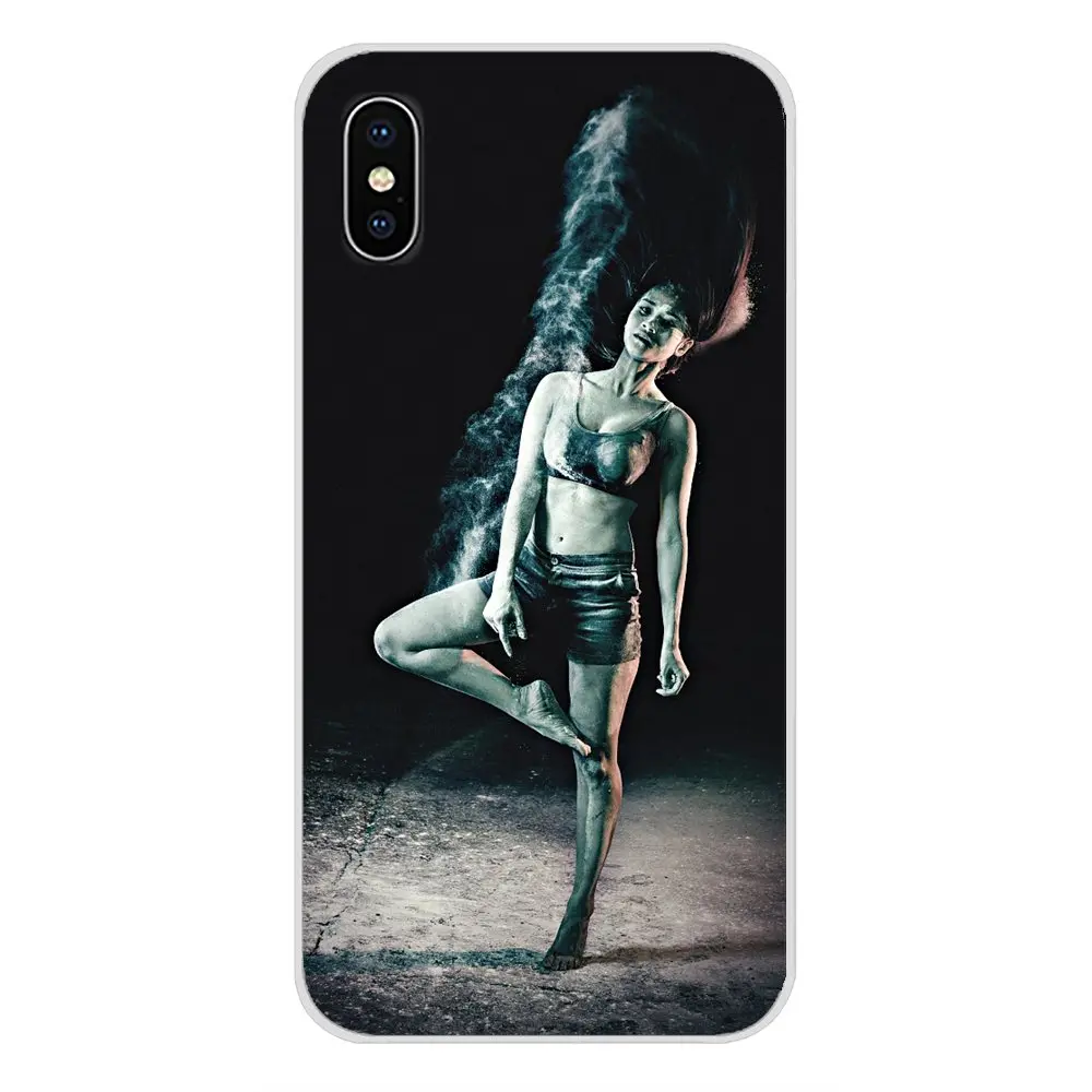 Прозрачный чехол из ТПУ для samsung A10 A30 A40 A50 A60 A70 Galaxy S2 Note 2 3 большое ядро Prime Мода балерина девушка танцы - Цвет: images 10