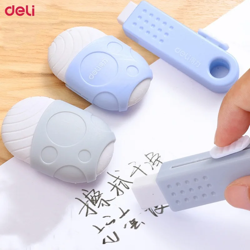 

Deli Pencil Eraser 20pcs Cute Creative Eraser Kawaii School Supplies New Exotic Office Stationery Novelty Erasers Gift for Kids