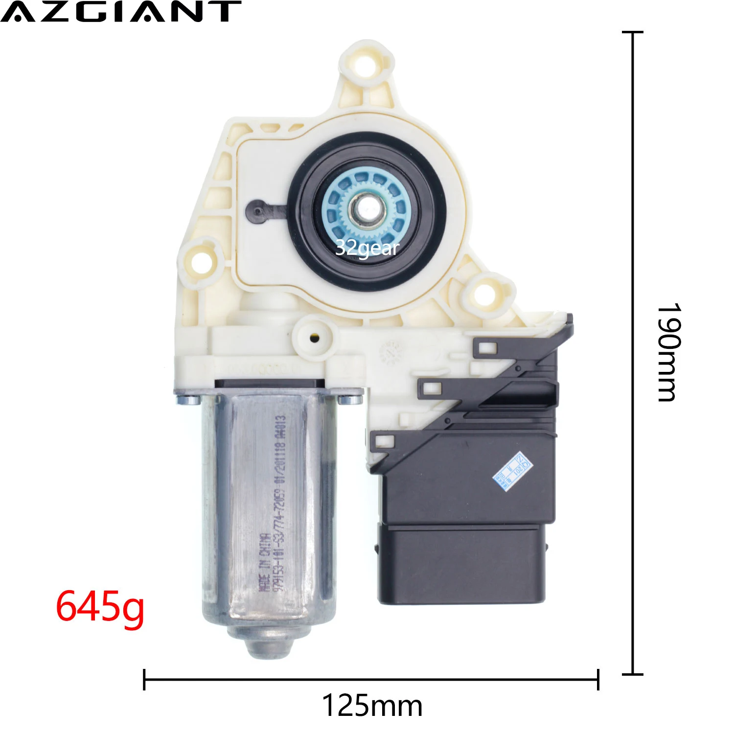 Special Offers Genuine for Skoda Octavia 2007-2014 Window Regulator Motor for glass lift motor Front Drivers Side rear Door
