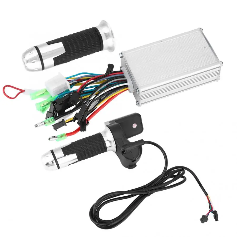 36V 48V 250W Electric Motor Brushless Controller Waterproof LCD Display Panel Throttle Girp Handle E-Scooter Controller