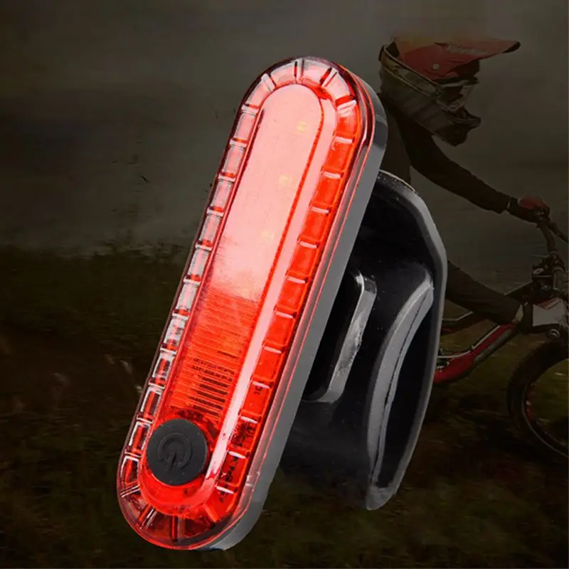 

USB Bike Rear Light Waterproof Cycling Taillight Led Rechargeable Riding Rear Light MTB Bike Warning Bicycle Light