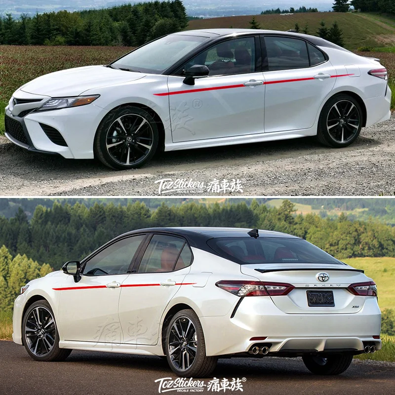 Автомобильная Наклейка для Toyota Camry-, внешняя декоративная наклейка для кузова Camry Sport, внешняя модификация