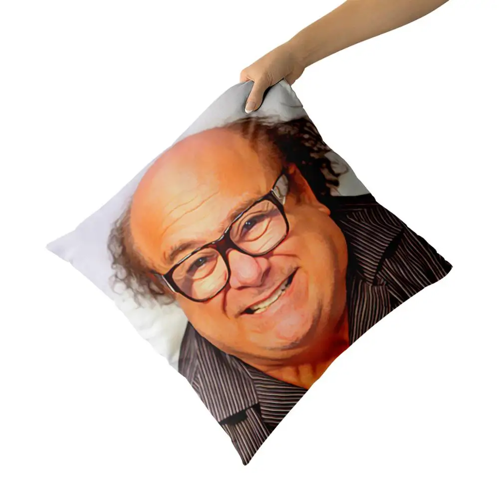 Danny Devito хлопок холст пользовательские подушки чехлы на заказ подушка, подушка чехлы персонализированные подарки