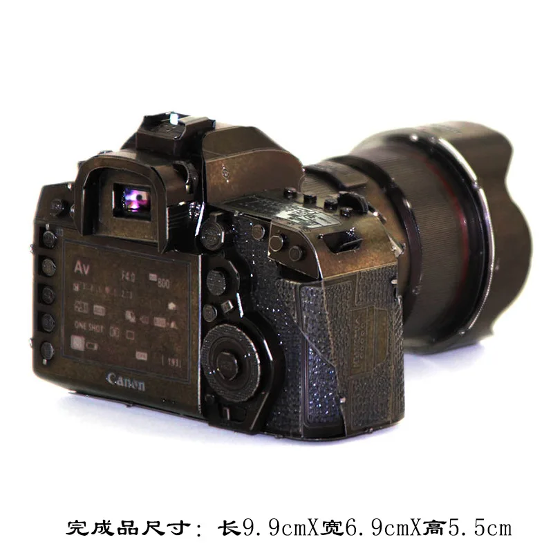 Love Spell цельнометаллический ручной работы Собранный 3D DIY пазл собранная модель цветное покрытие камера Canon