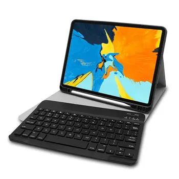 

Wireless Bluetooth Backlight Keyboard with Protective Case Cover Portable Cordless Keypad with Tablet Case for iPad Pro 11inch