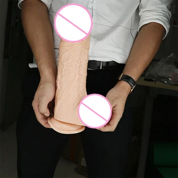 32*7.5CM Thick Giant Huge Anal Dildo Super Artificial Big Dick Large Realistic Soft Cock Penis Sex Toys for Female Masturbator 6