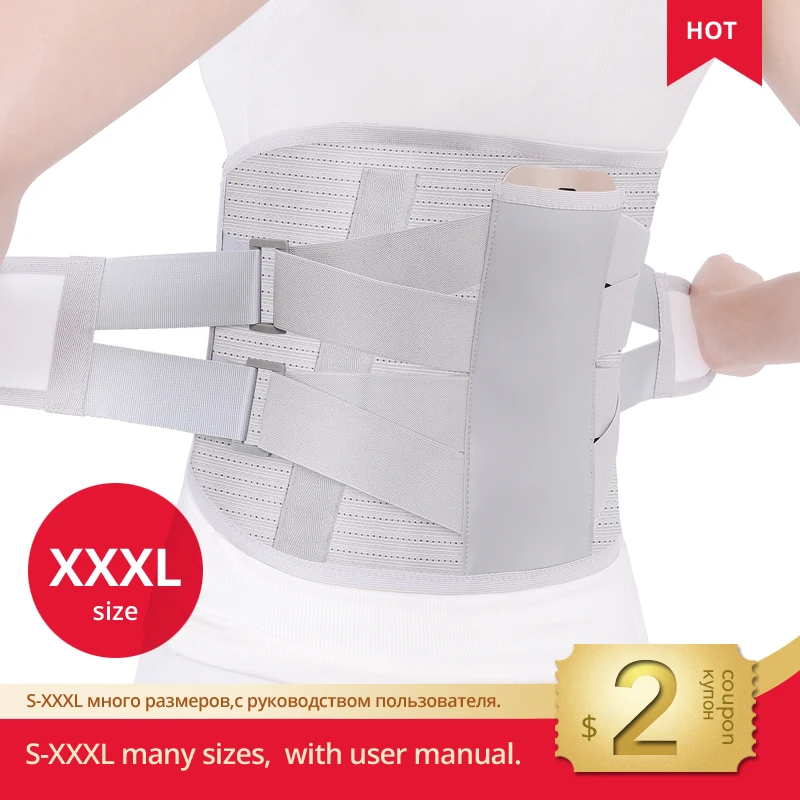Best Buy Corset Belt Brace Disc-Herniation Lumbar-Support Decompression Back-Spine Orthopedic eKlLGAzO