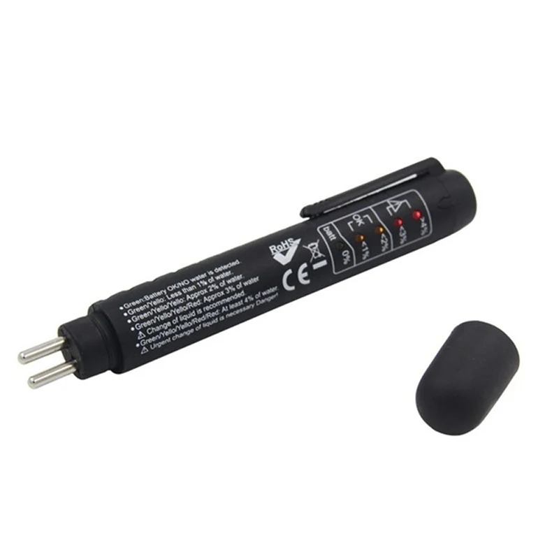 1pc Oil Quality Check Pen Brake Fluid Tester Car Brake Liquid Digital Tester Vehicle Auto Automotive Testing Tool
