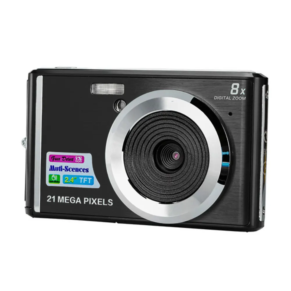 

C4 Birthday Portable Face Detection HD Anti Shake Zoom LCD Display Clear Gift Mini COMS Sensor Travel Ultra Thin Digital Camera